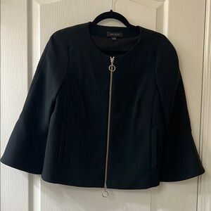 Ann Taylor Black Cropped Blazer